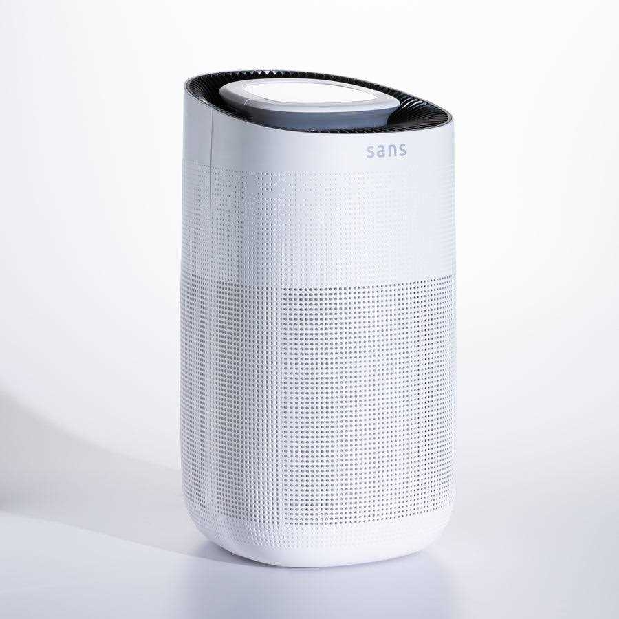 Sans HEPA 13 Air Purifier White 1560ft² UltraQuiet Home Air Purifier