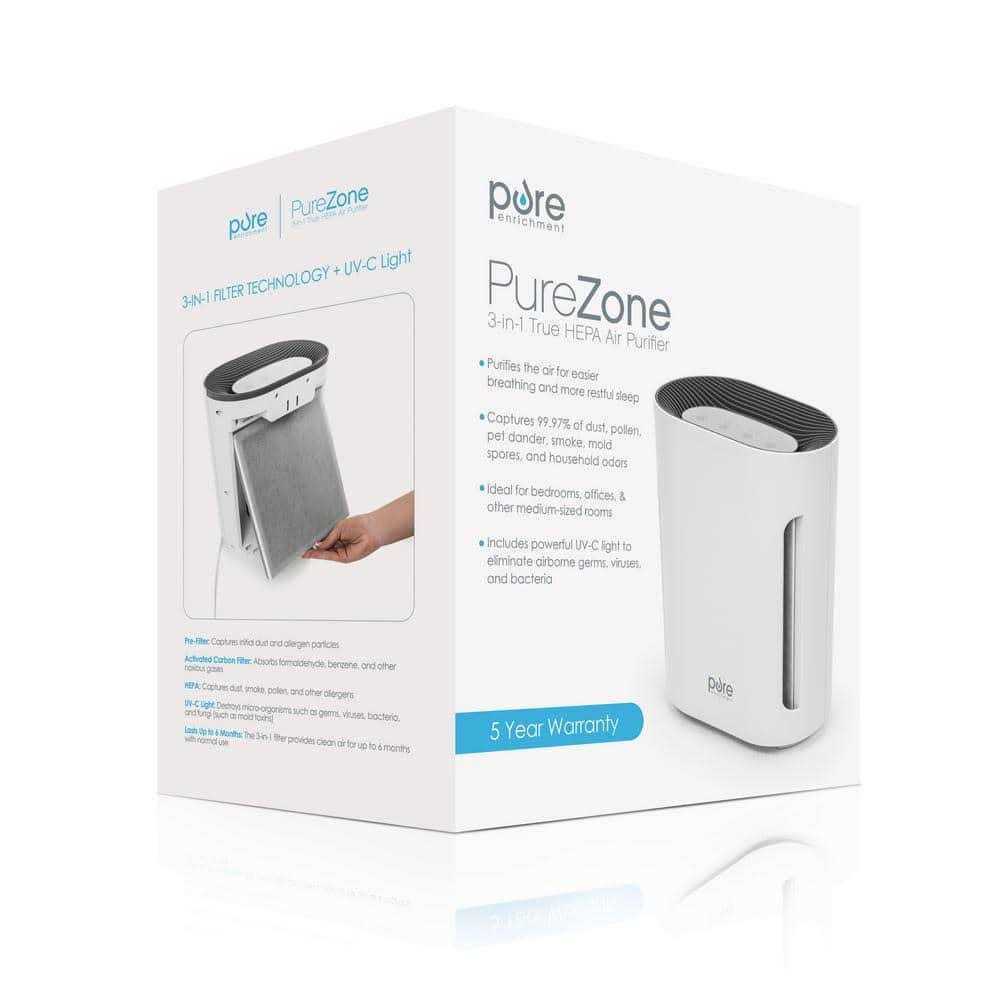 Alternative view of Pure Enrichment PureZone 3 in 1 True HEPA Air Purifier