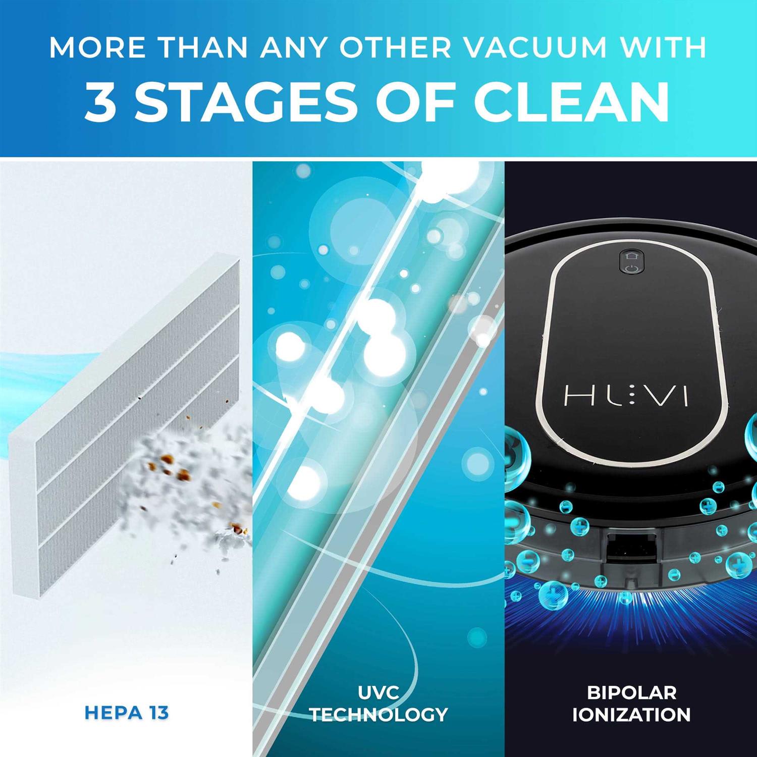 Kalorik HUVI Robotic Vacuum R1 - Image 3