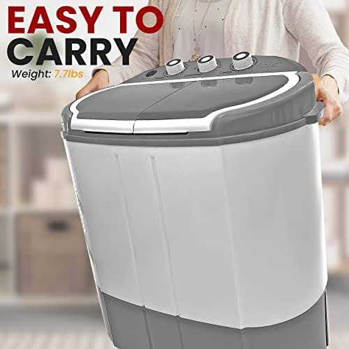 Alternative view of Pyle Compact Home Washer & Dryer 2 in 1 Portable Mini Washing Machine
