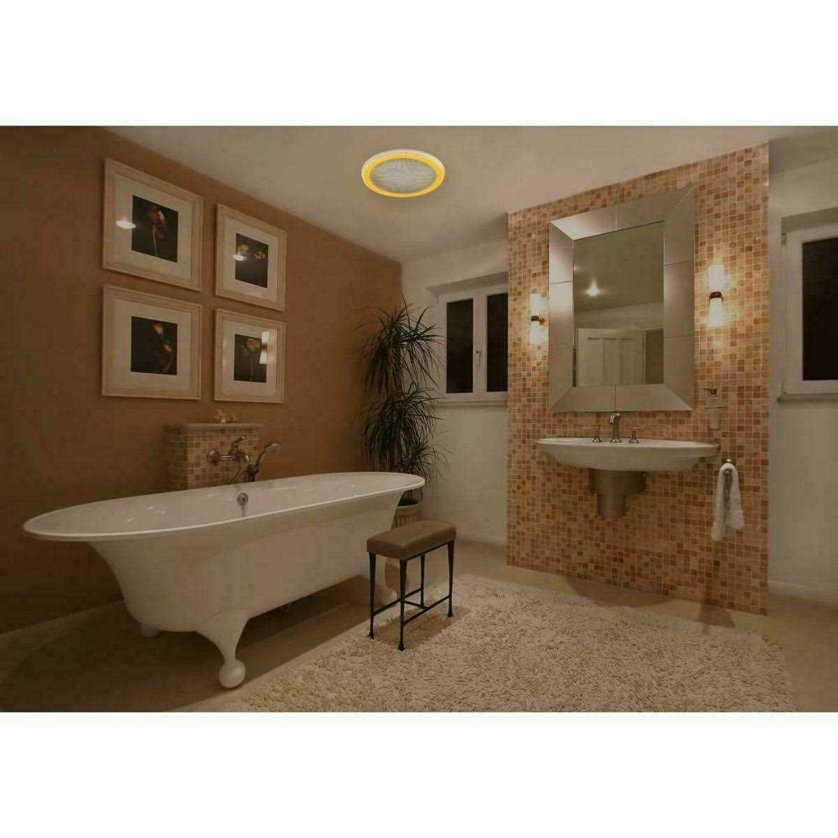 Home NetWerks 80 CFM Ceiling Mount Bluetooth Stereo Speaker Bathroom Exhaust Fan - Image 5