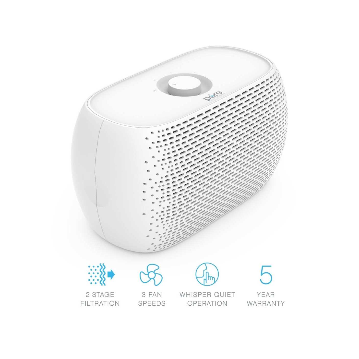 Alternative view of Pure Enrichment PureZone Breeze Tabletop Air Purifier