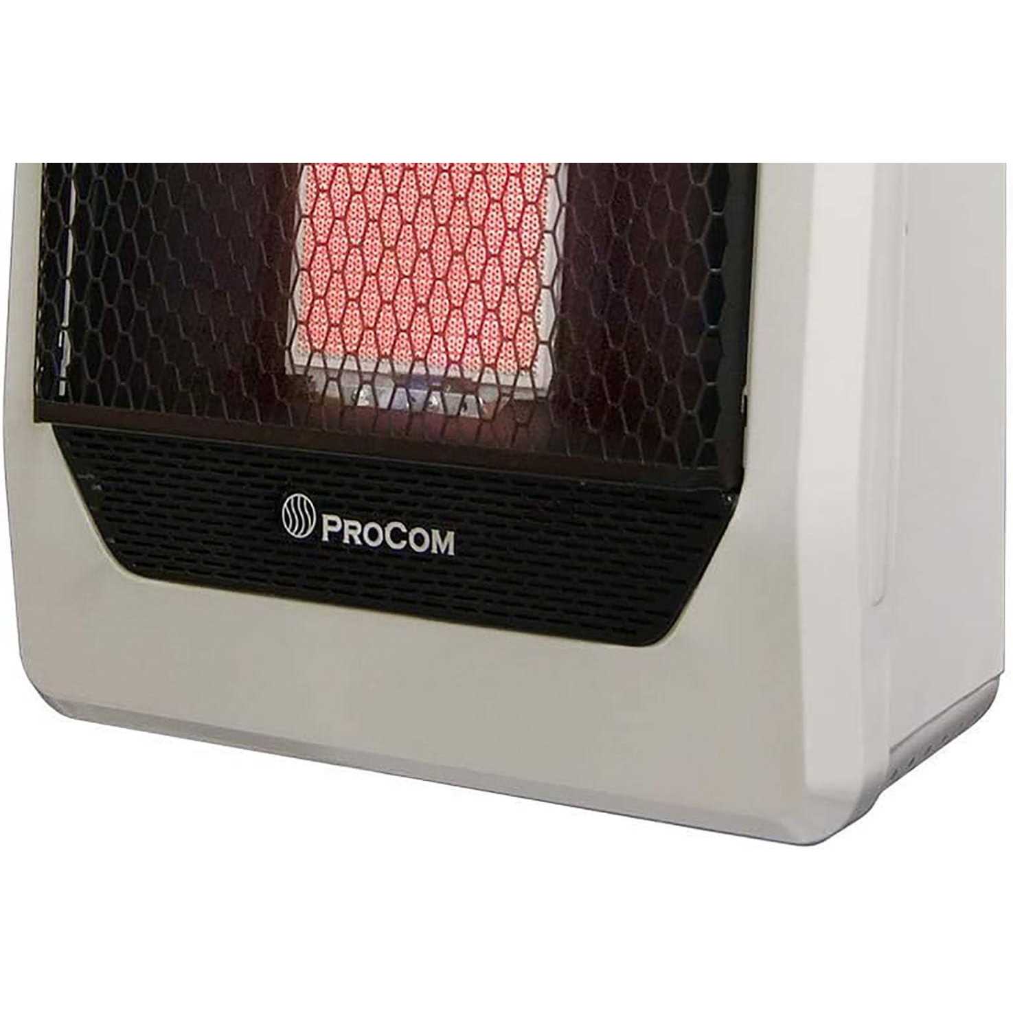 Procom ML1PHG Propane Gas Ventless Infrared Plaque Heater - Image 4