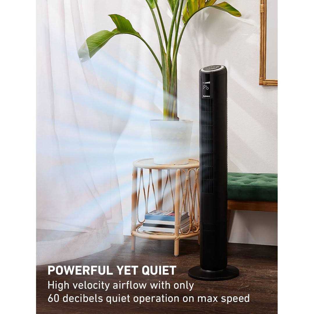 Holmes 42 Digital Tower Fan ClearRead Display - Image 4