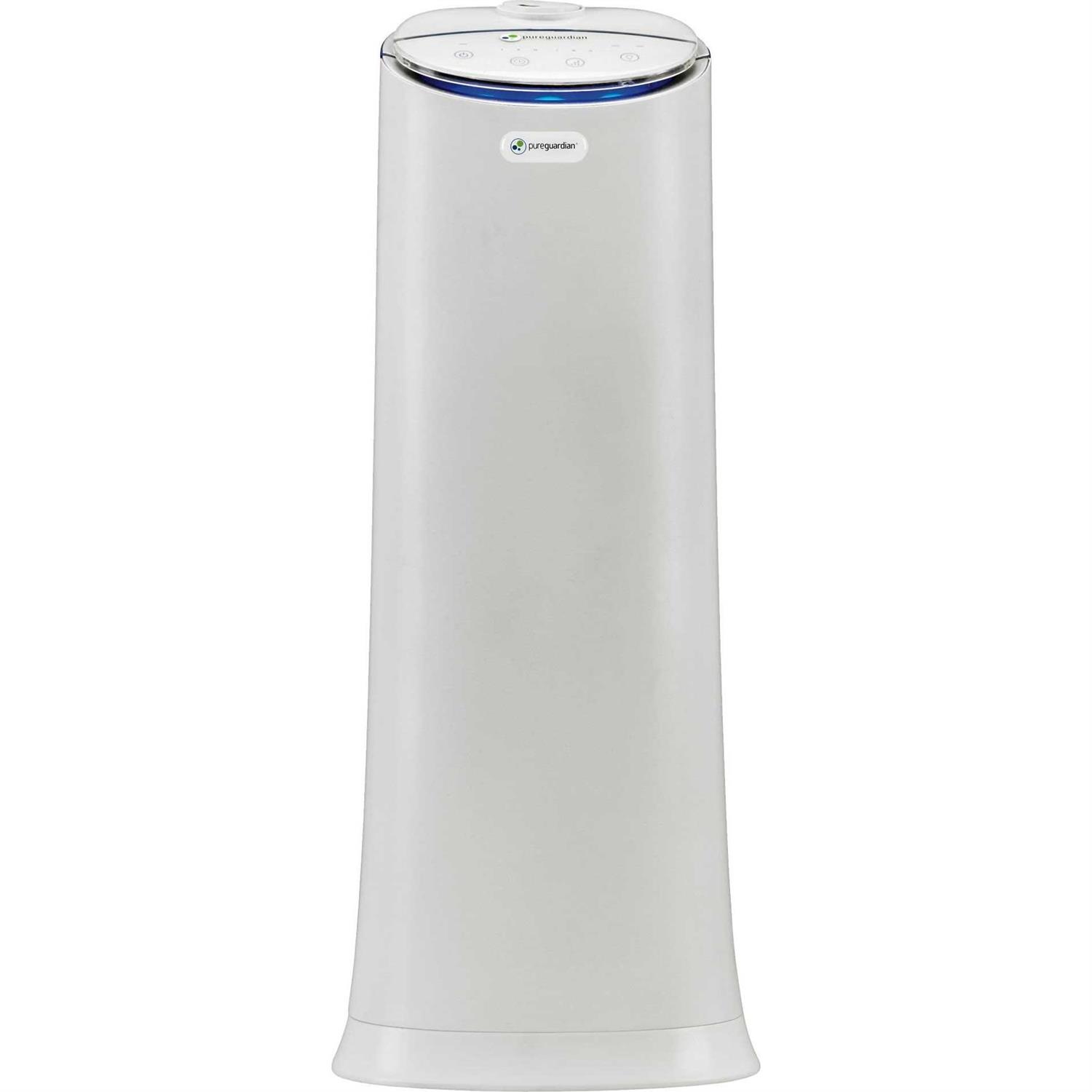 PureGuardian H3250WCA Tower Misting Humidifier - Crystal White