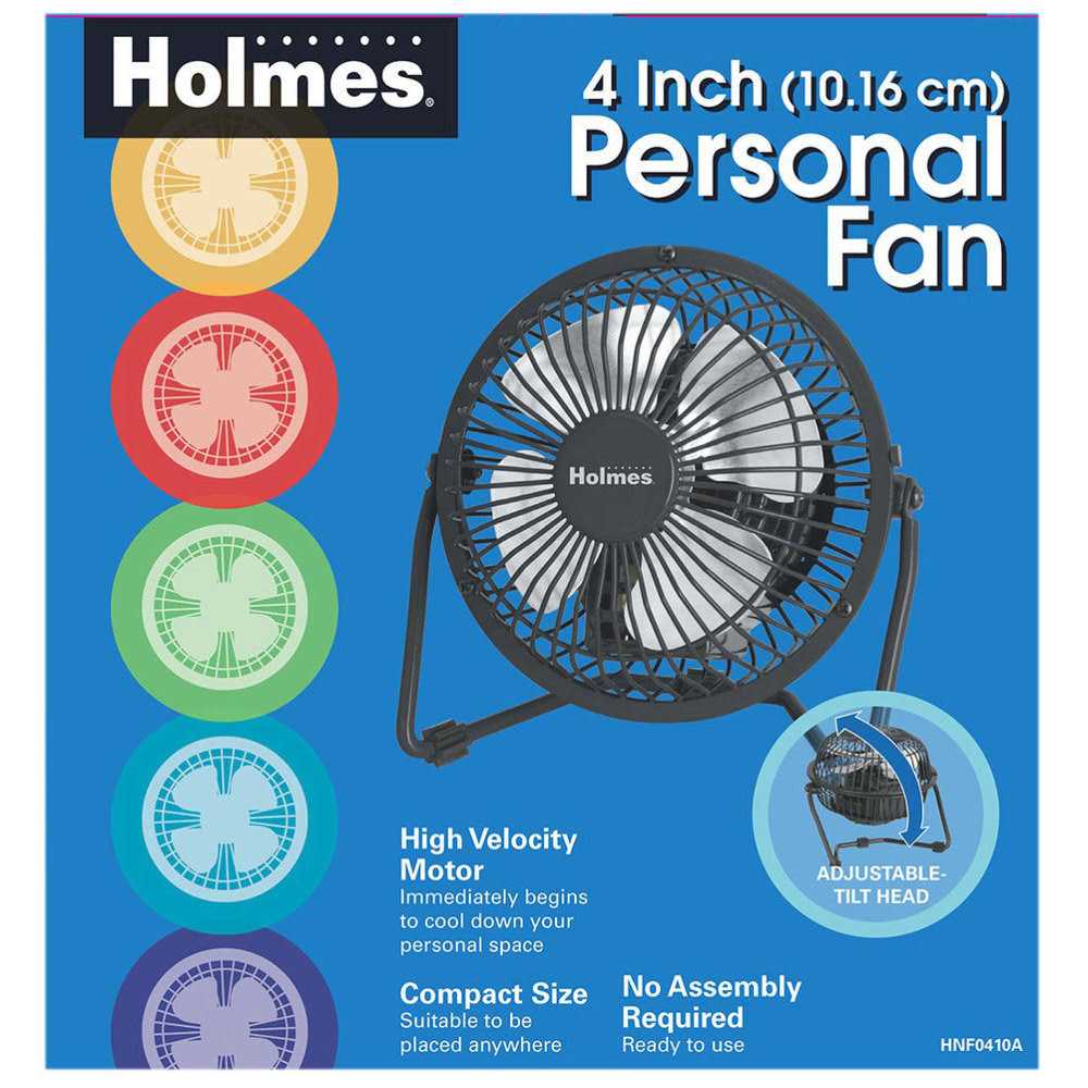 Holmes Mini High Velocity Personal Fan - Image 2