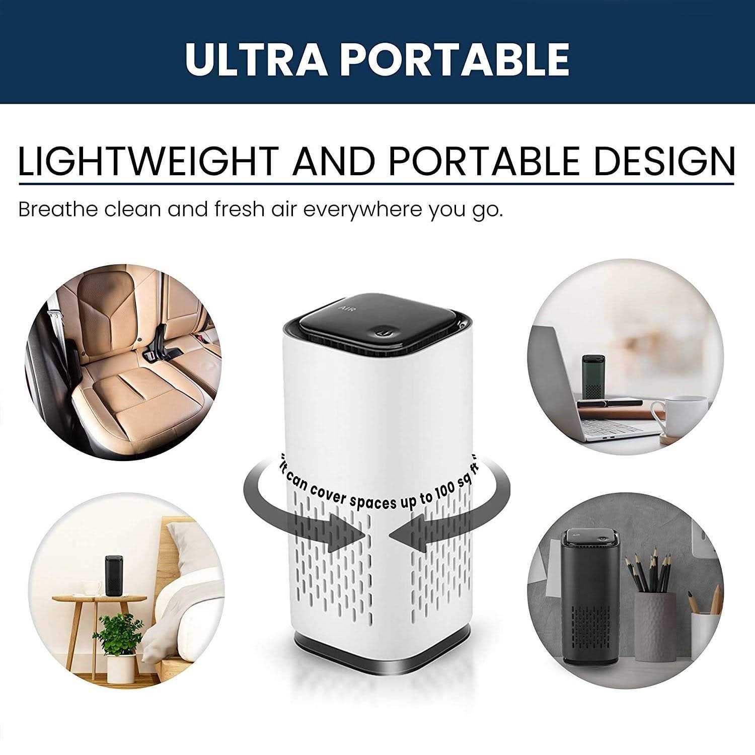Kiki Pure A1 Mini HEPA Air Purifier - Image 3
