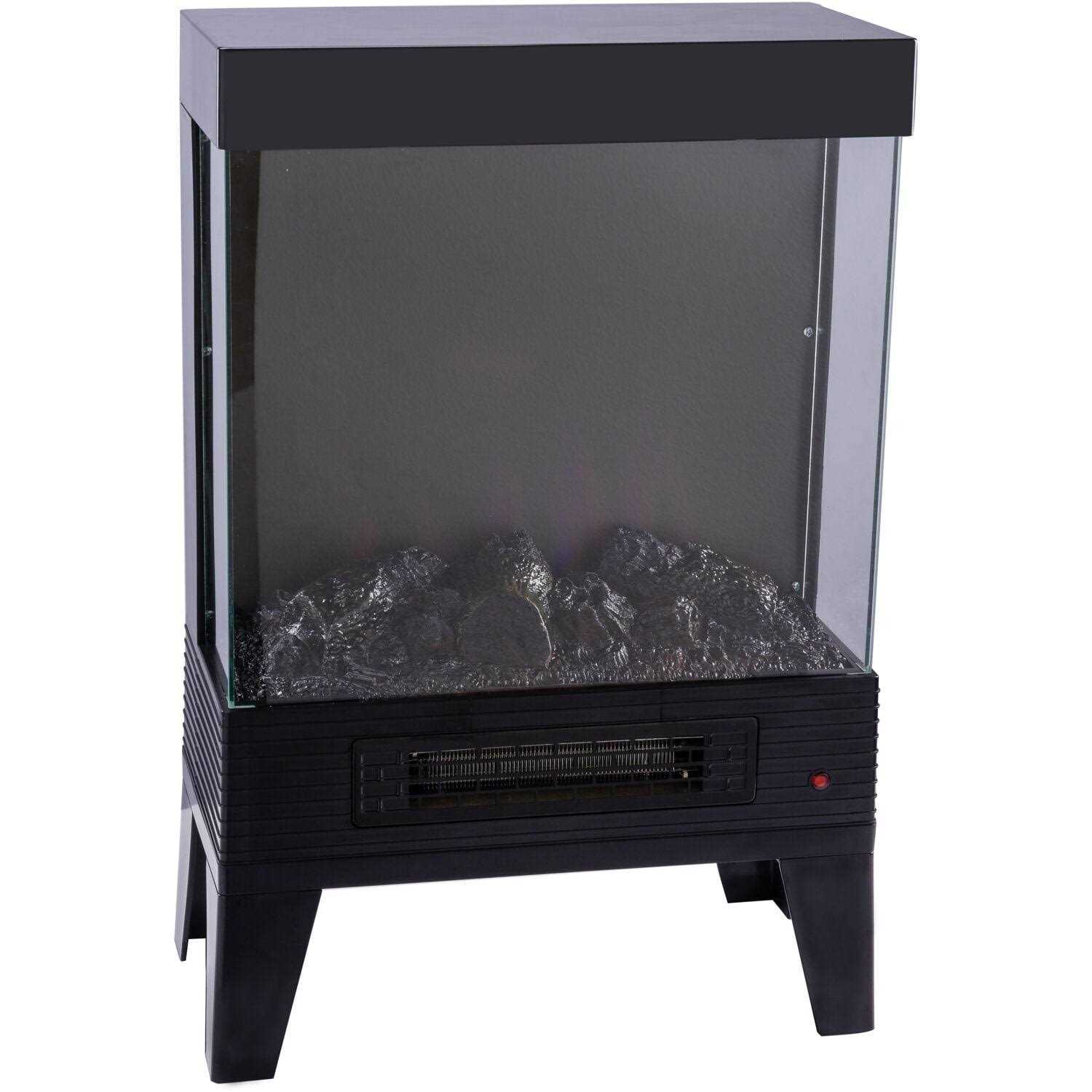 Lifesmart Contemporary 3-Sided Flame View Heater Stove - Image 2
