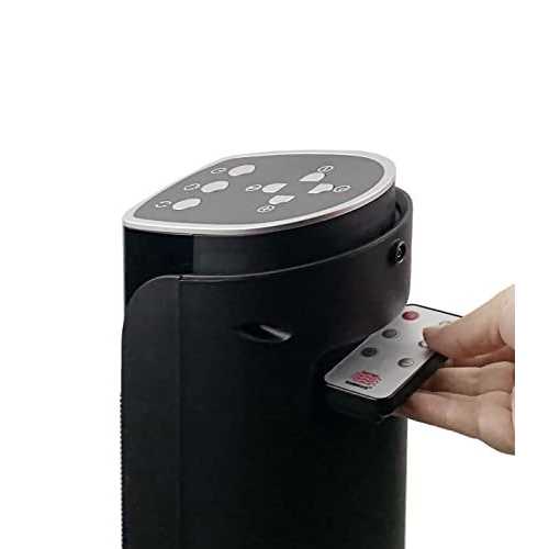 Hunter 30 Digital Ceramic Oscillating Tower Heater with Remote Control - Image 5