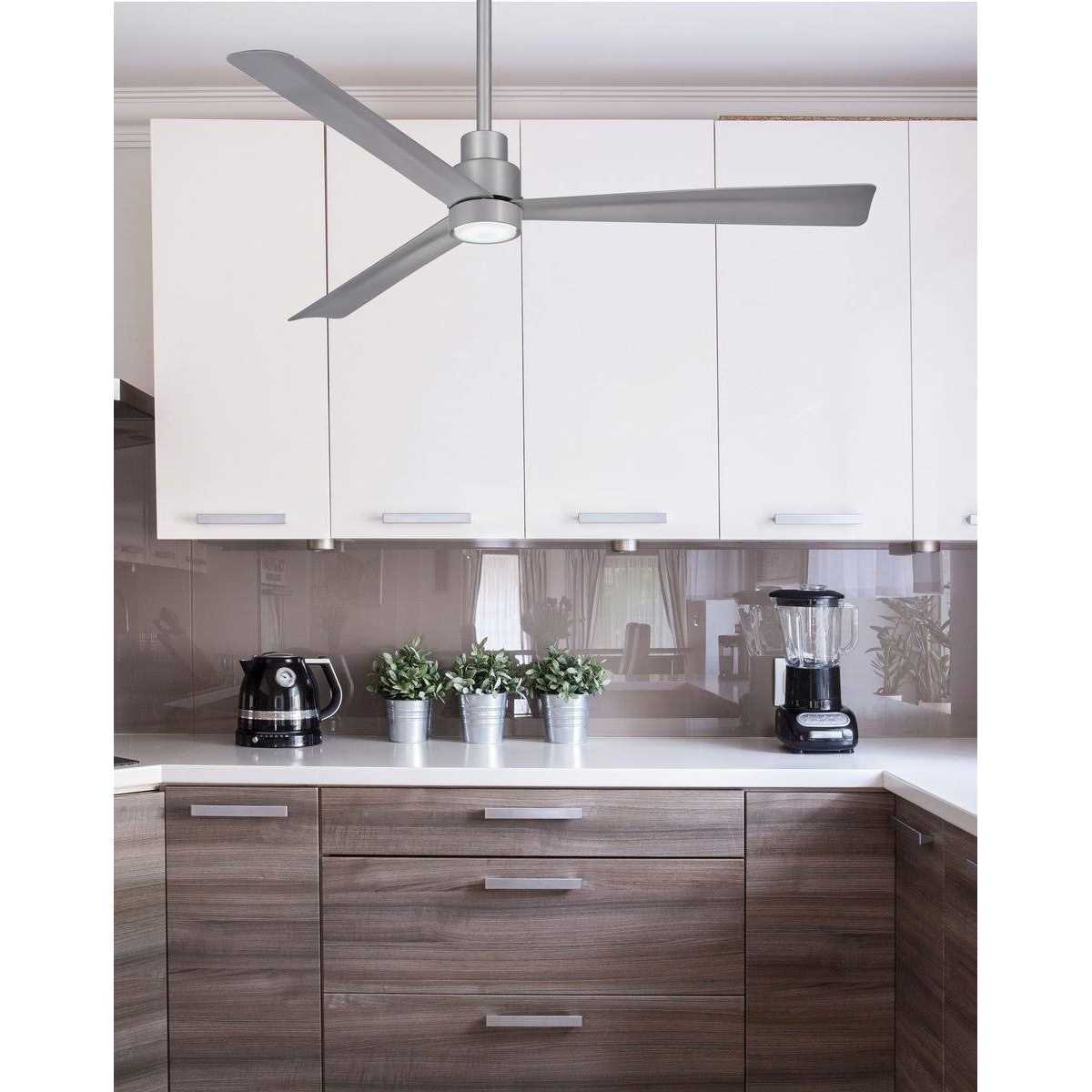 Minka Aire Simple Ceiling Fan F787-SBR/CL - Image 5
