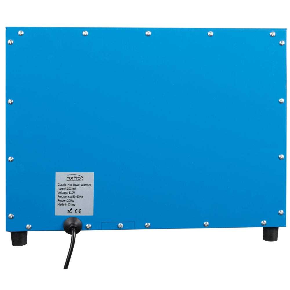 ForPro Professional Collection Classic Hot Towel Warmer Cabinet with Uv Sterilizer - Image 4