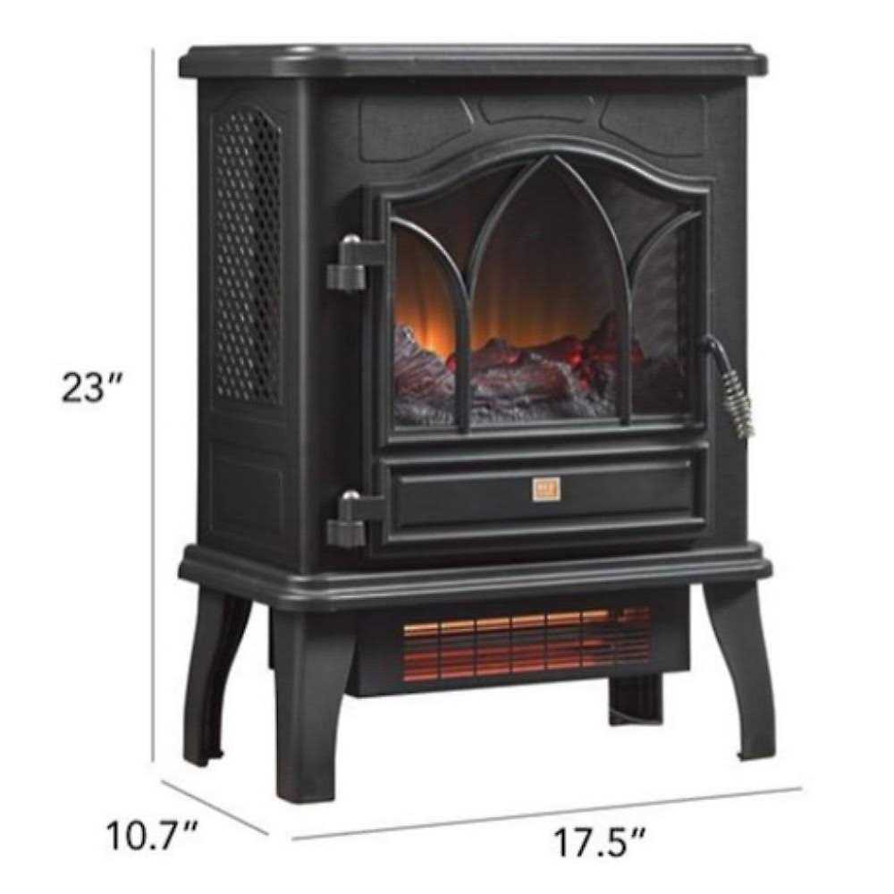 Alternative view of Redstone Cfi-470-11 3-Sided Electric Stove 12.5 Amp