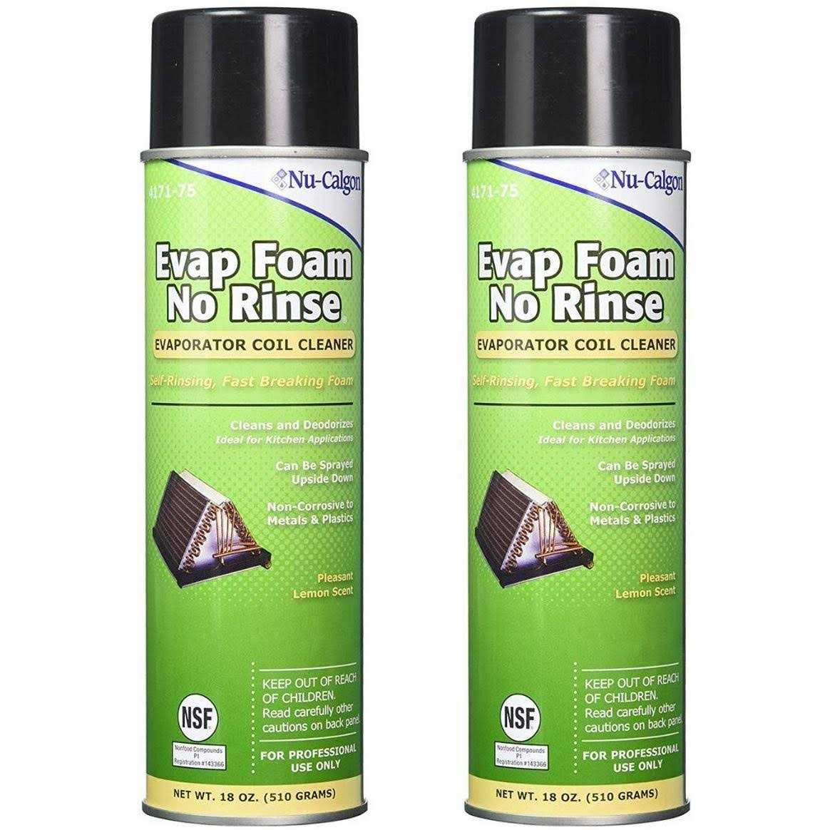 Nu calgon 4171-75 Evap Foam No Rinse Evaporator Coil Cleaner