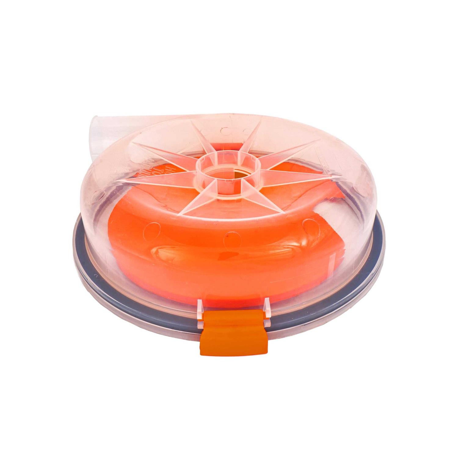 Alternative view of Dustopper PRO upgrade kit. +99% efficient low-profile cyclonic dust separator connects to existing 2-1/2 hoses