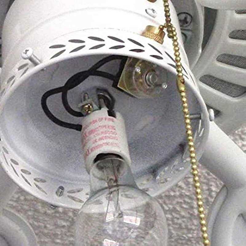 Hunter Switch Ceiling Fan Light Switch Zing Ear Pull Chain Switch ZE-109 Fan Light Switch - Image 2
