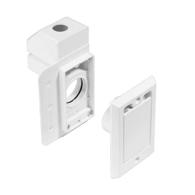 Alternative view of NuTone Ci358 Central Vacuum Direct Connect Electrified Inlet CI358W