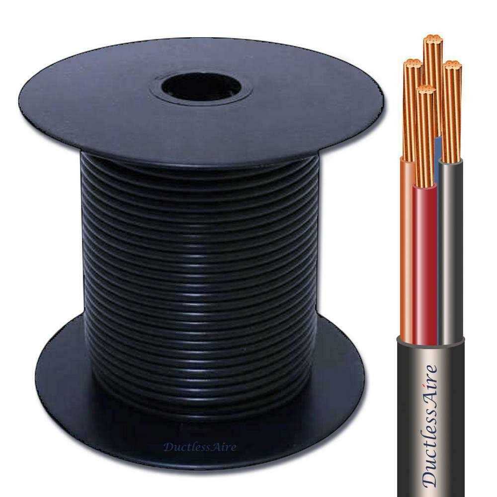 DuctlessAire 14/4 in. x Wire for Ductless Mini Split Air Conditioner Heat Pump Systems Universal