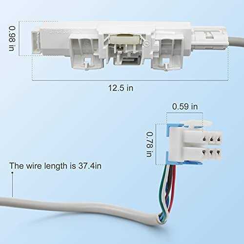 DC34-00025A DC34-00025C DC34-00025E OEM Washer Door Lock,Compatible With Samsung - Image 2