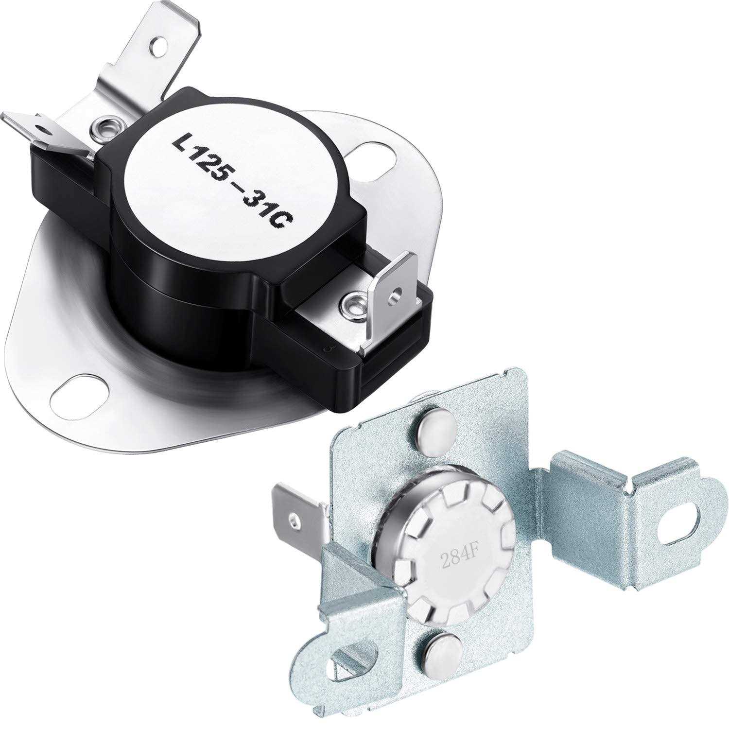 Dryer Element Compatible with LG including 6931EL3001F Thermostat
