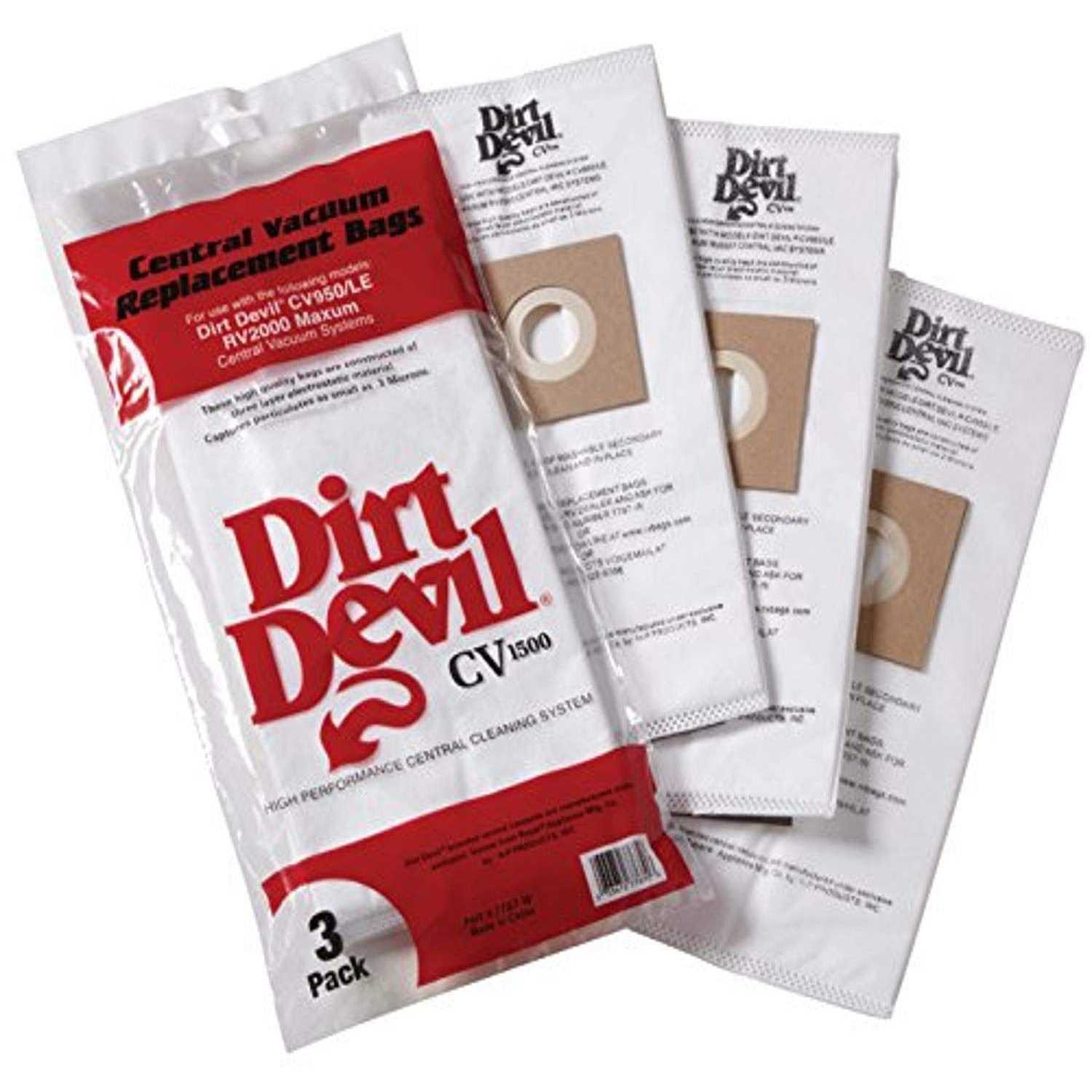 Dirt Devil Replacement Bags 9597