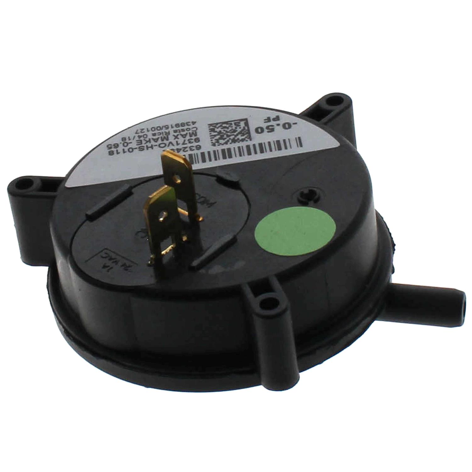 Nordyne 632492R -0.50WC SPST Pressure Switch - Image 2