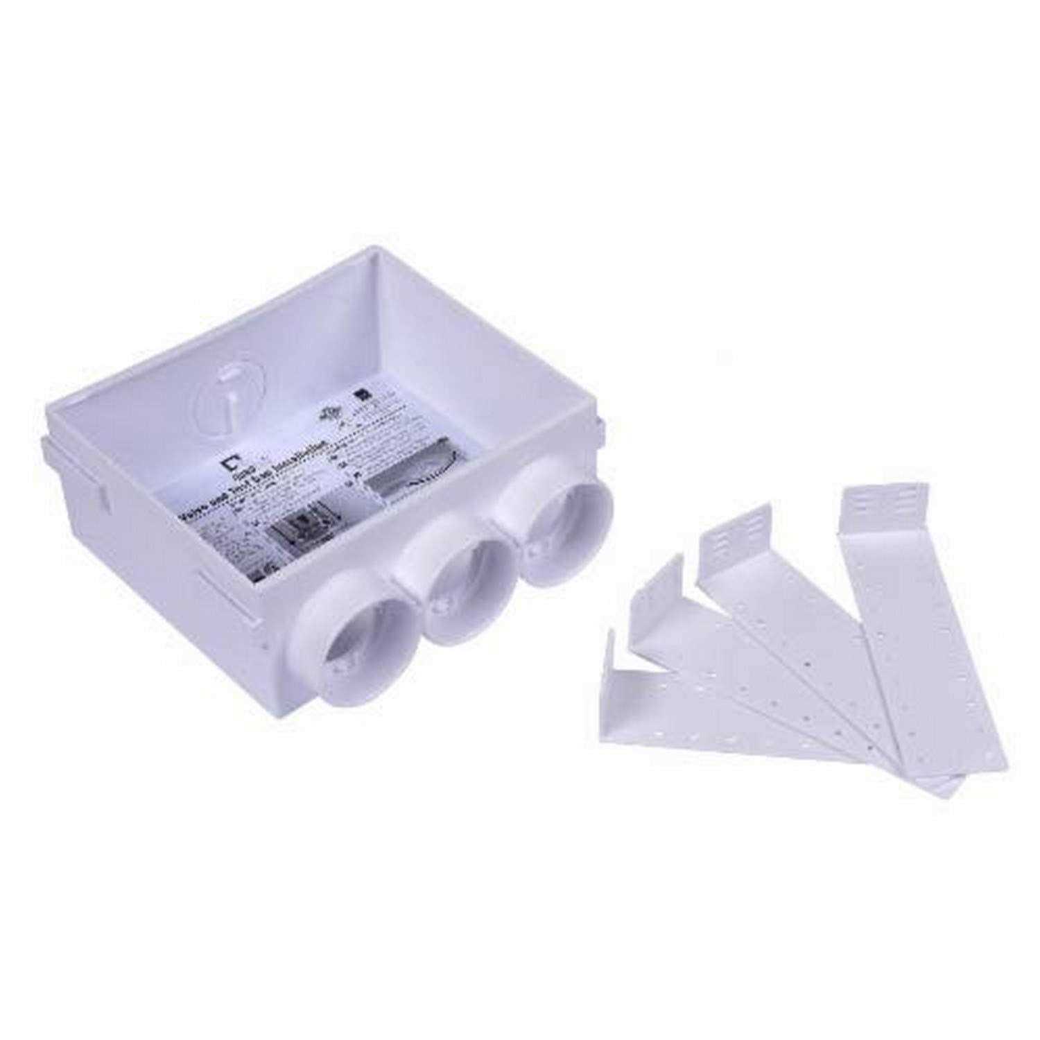 Oatey Quadtro Washing Machine Outlet Box