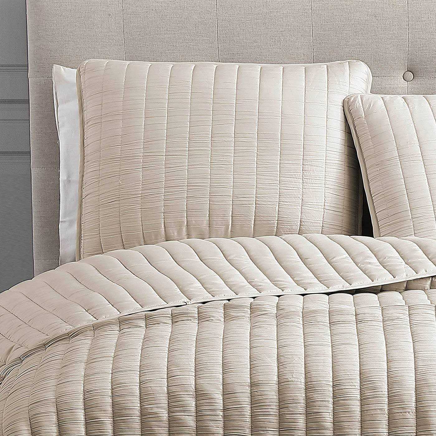 Alternative view of Riverbrook Home Moonstone 3 Piece Quilt Set