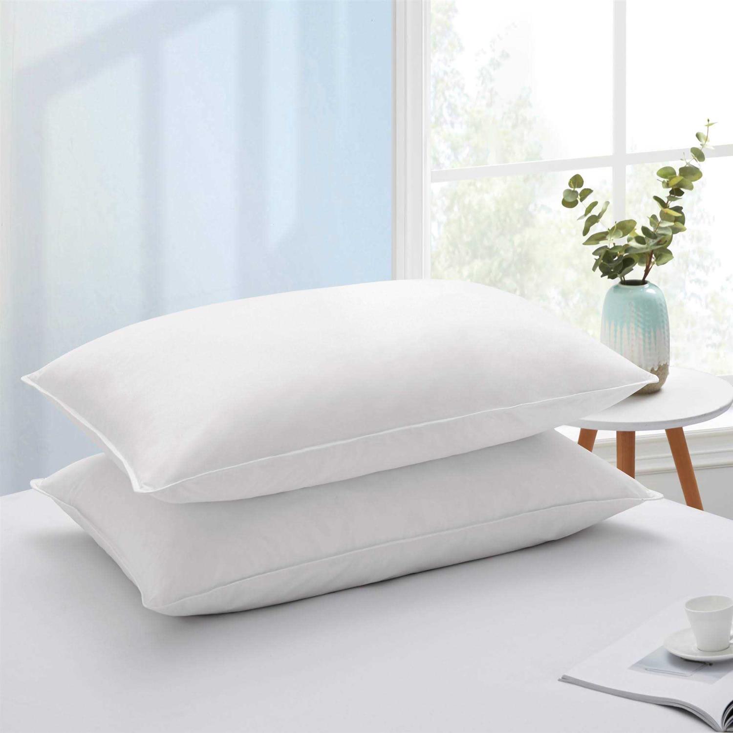 Puredown White Goose Feather Down Pillow - Image 3
