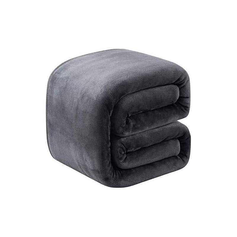 Richave Polar Fleece Blankets Size for The Bed Extra Soft Brush Fabric Super Warm Sofa Blanket