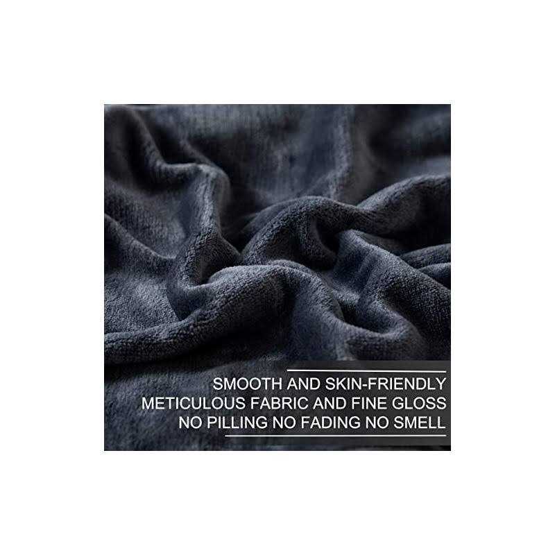 Alternative view of Richave Polar Fleece Blankets Size for The Bed Extra Soft Brush Fabric Super Warm Sofa Blanket
