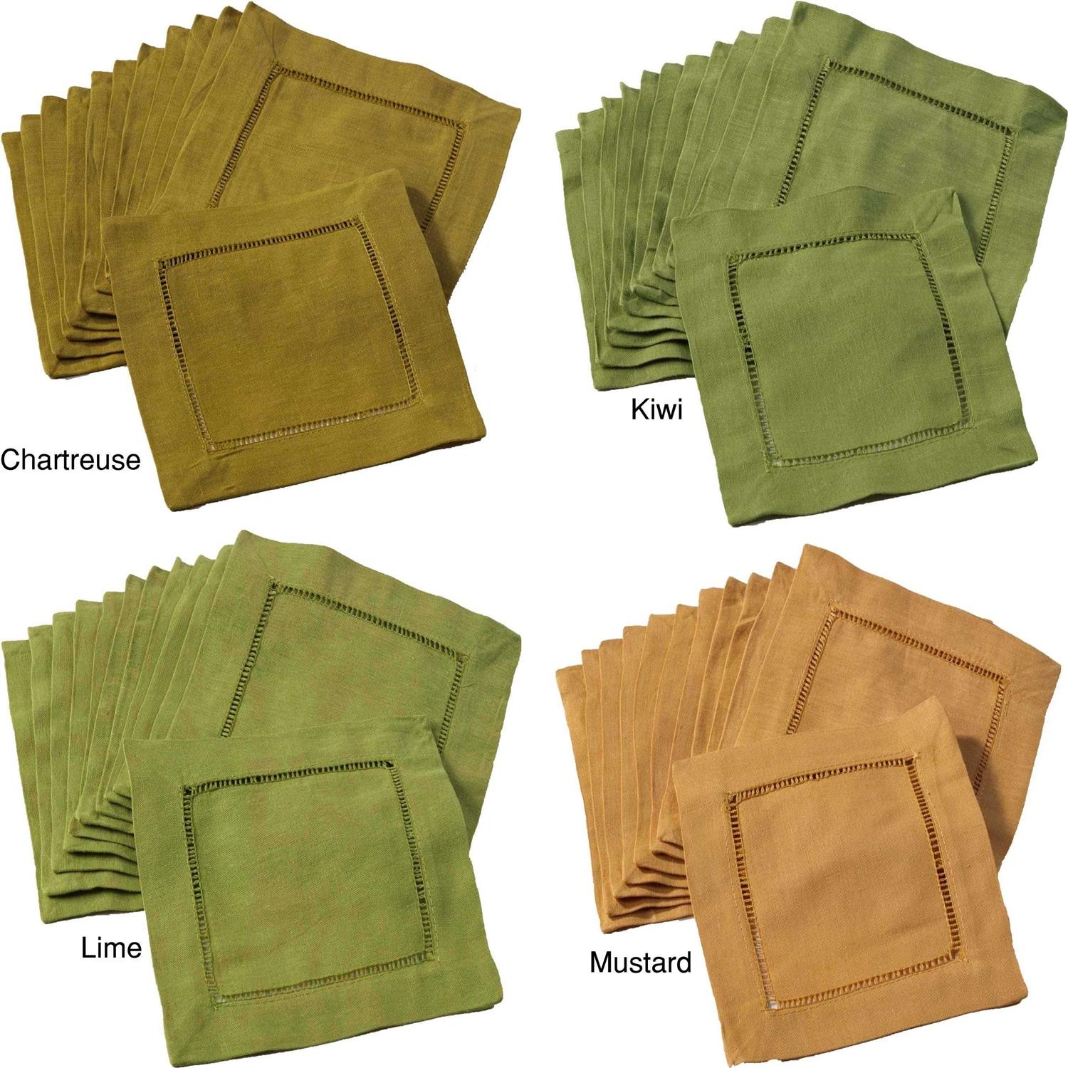 Saro Square Hemstitched Napkin - Image 2