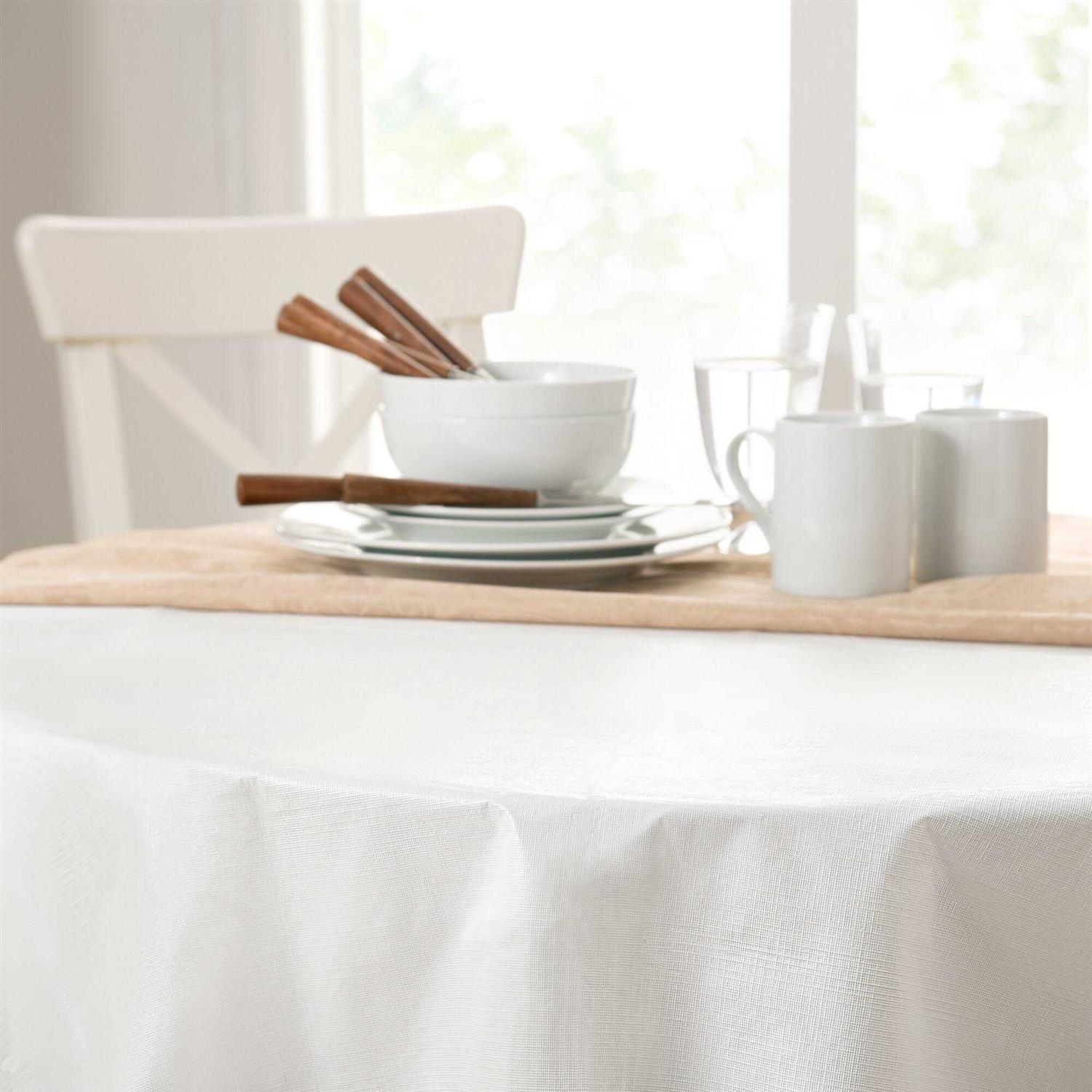 Elrene Home Fashions Vinyl Table Pad Protector
