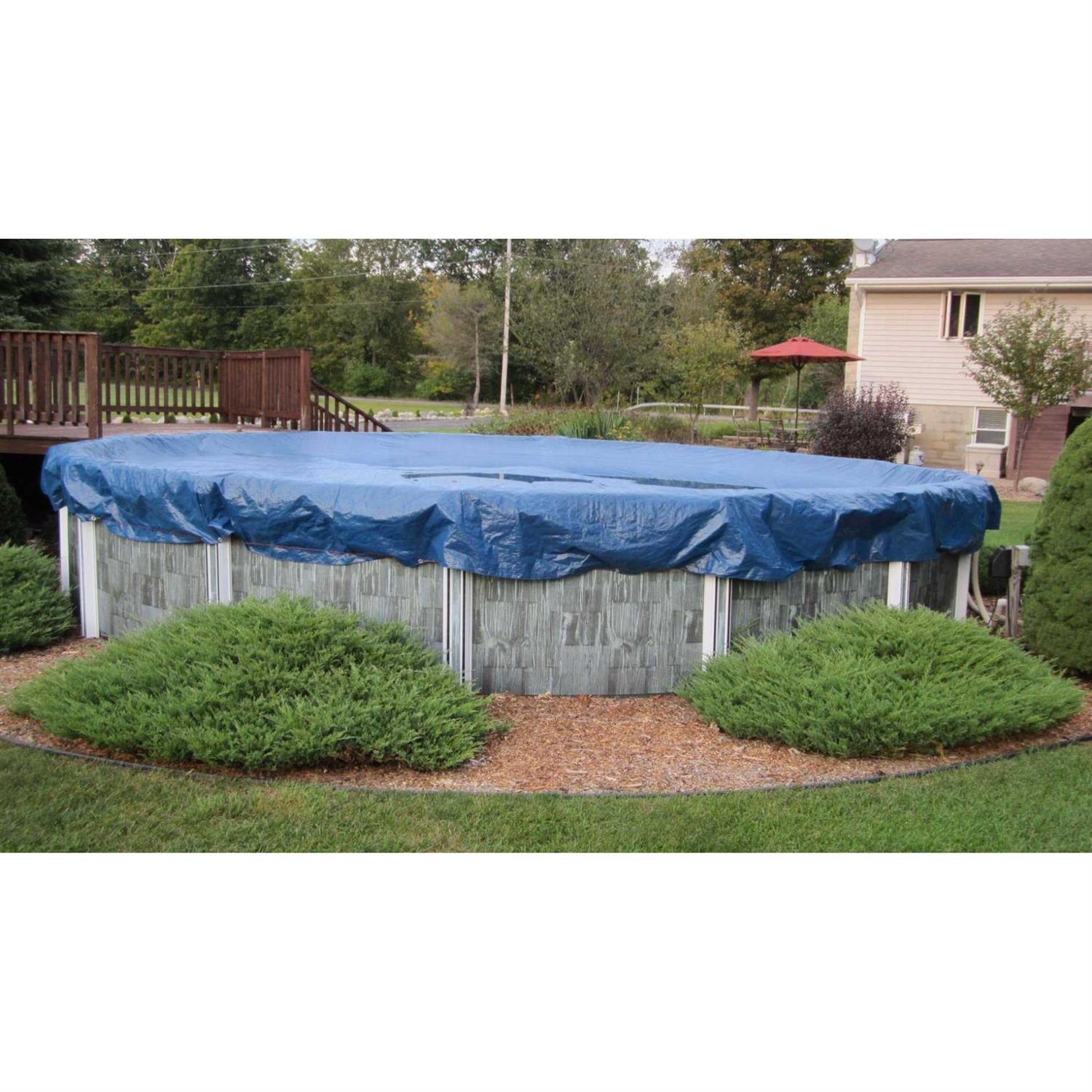 Robelle Round Pool Winter Cover - Image 4