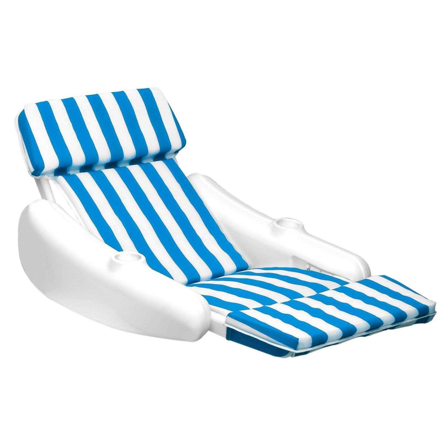 Swimline SunChaser Swimming Pool Padded Floating Luxury Lounge Chair - Image 3