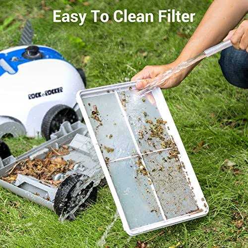 Rock & Rocker R1103 Cordless Robotic Automatic Pool Cleaner Vacuum HJ-1103J - Image 3