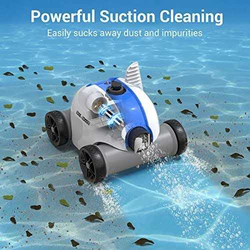 Rock & Rocker R1103 Cordless Robotic Automatic Pool Cleaner Vacuum HJ-1103J - Image 4