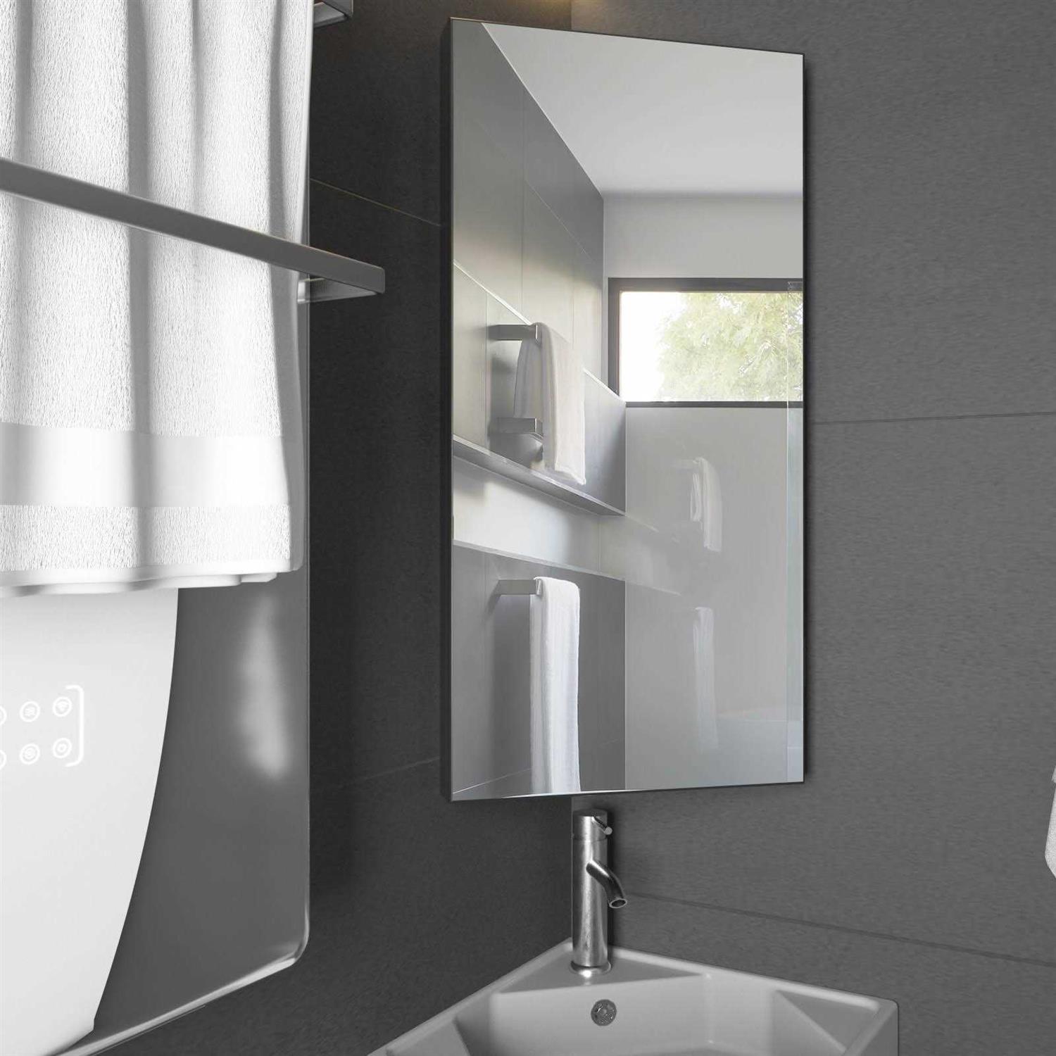 Eclife Medicine Cabinet Triple Shelf Storage Cabinet Bathroom Triangle Cabinet - Image 4