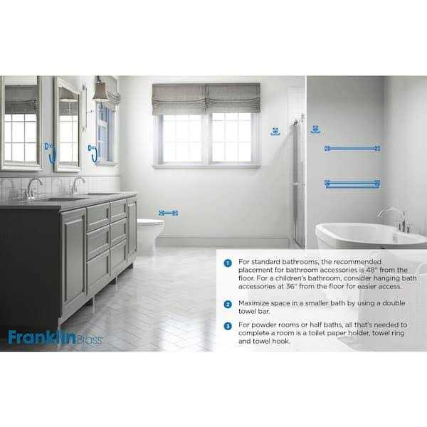 Franklin Brass Replacement Towel Bar - Image 3