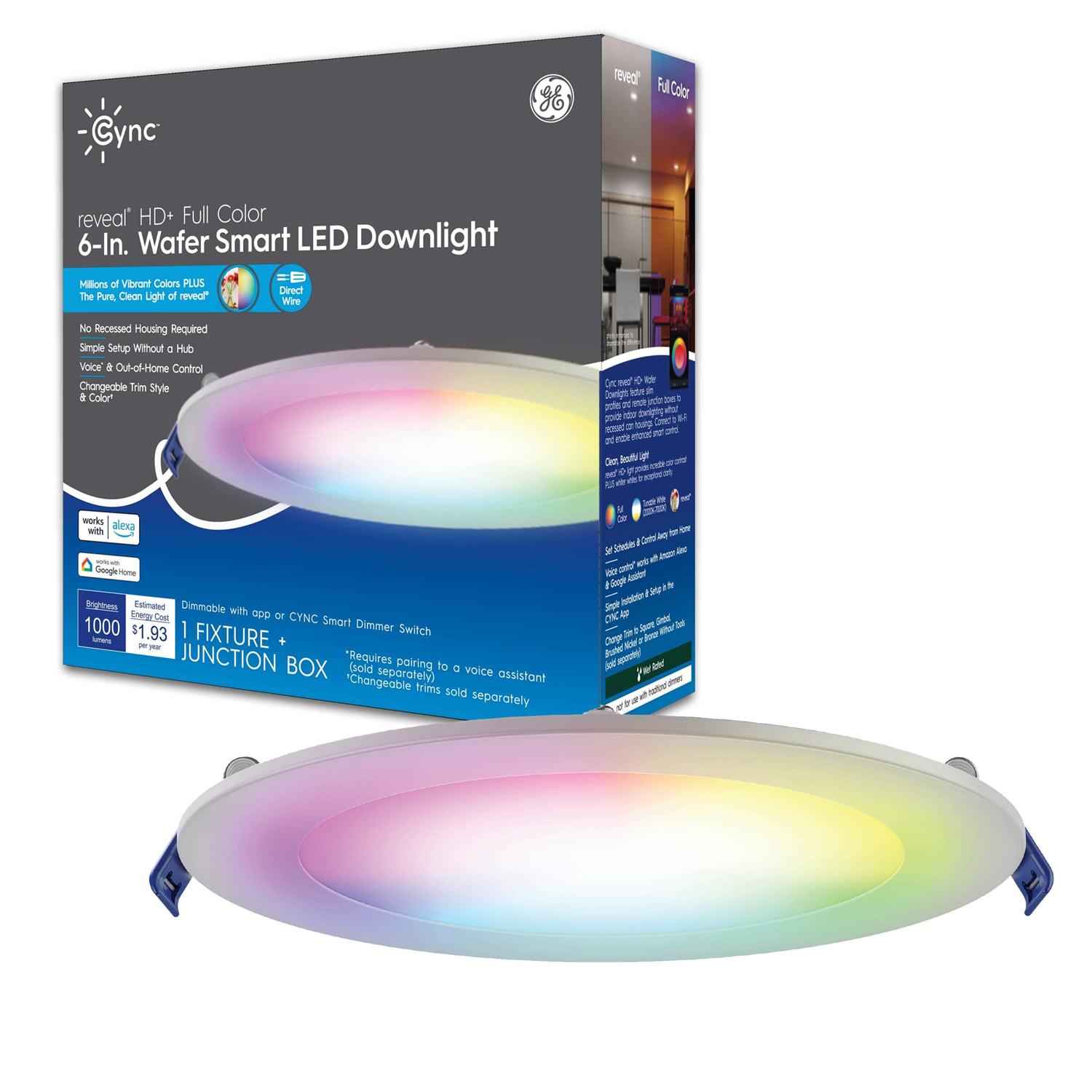 Alternative view of Cync Smart LED Wafer Downlight 93130935