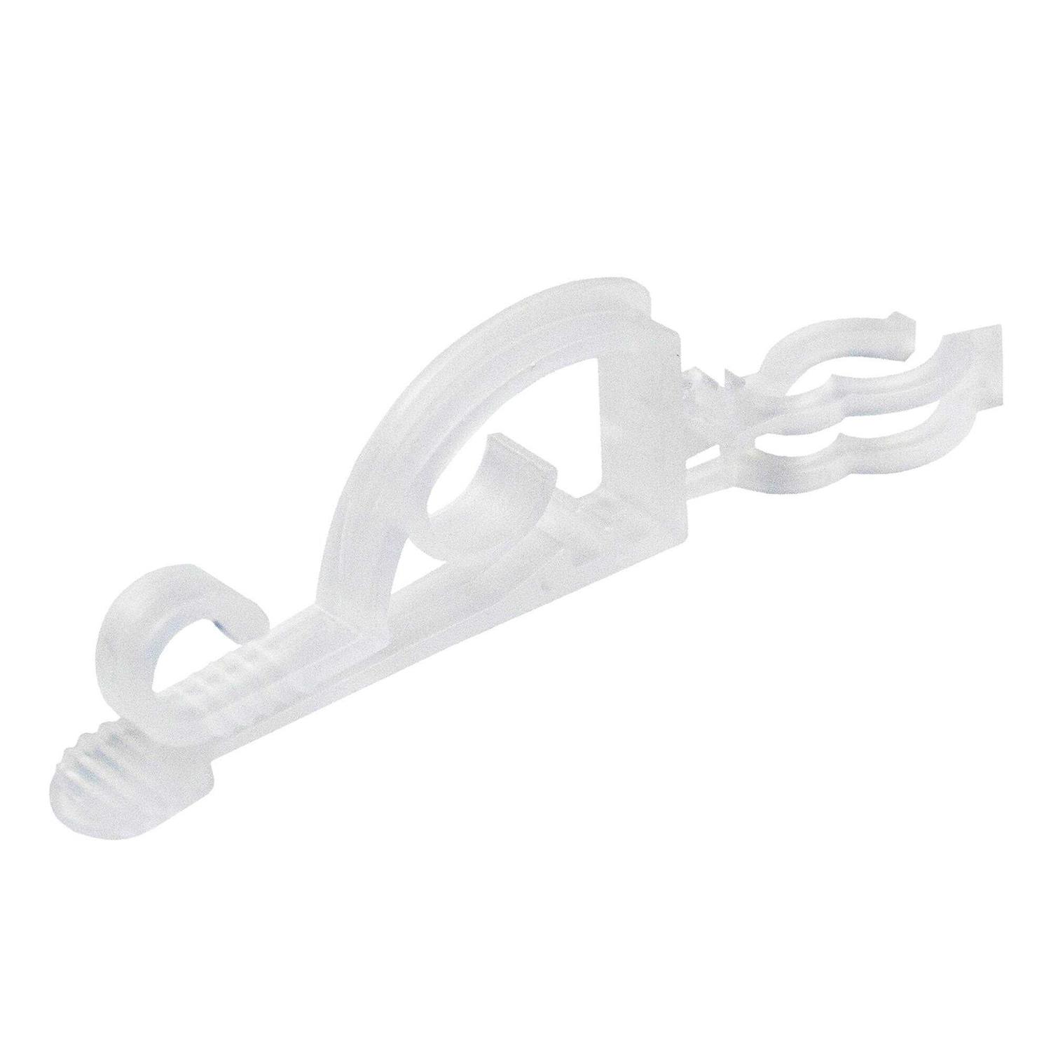 Set of 25 Clear Max Pro Anywhere Christmas Light Clips