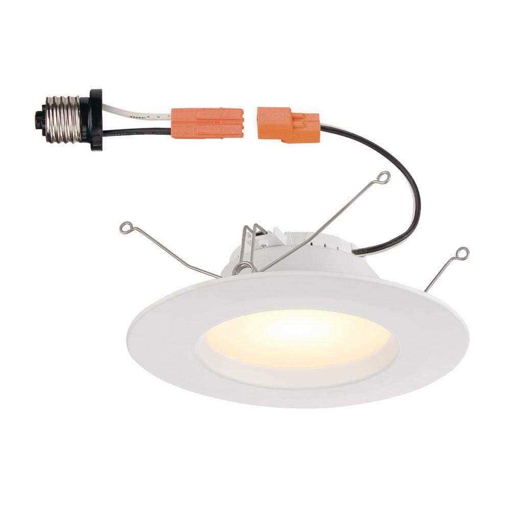 Alternative view of Commercial Electric 5 & 6 Bright White Recessed LED Trim Light T65-4000K