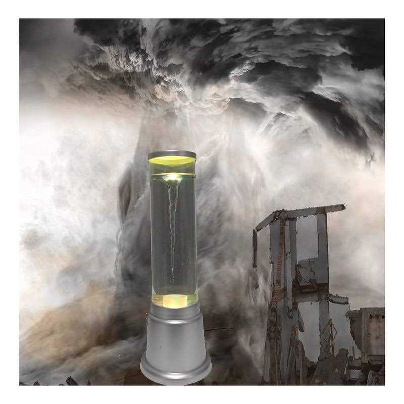 Alternative view of COLORLIFE Tornado Twister Hurricane Light Novelty Nature Decor Gift for Boys Girls