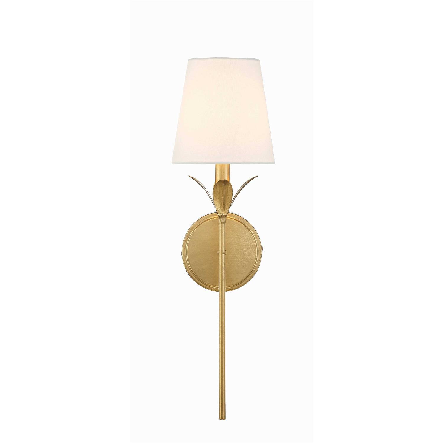 Crystorama Broche 1 Light Wall Mount 531