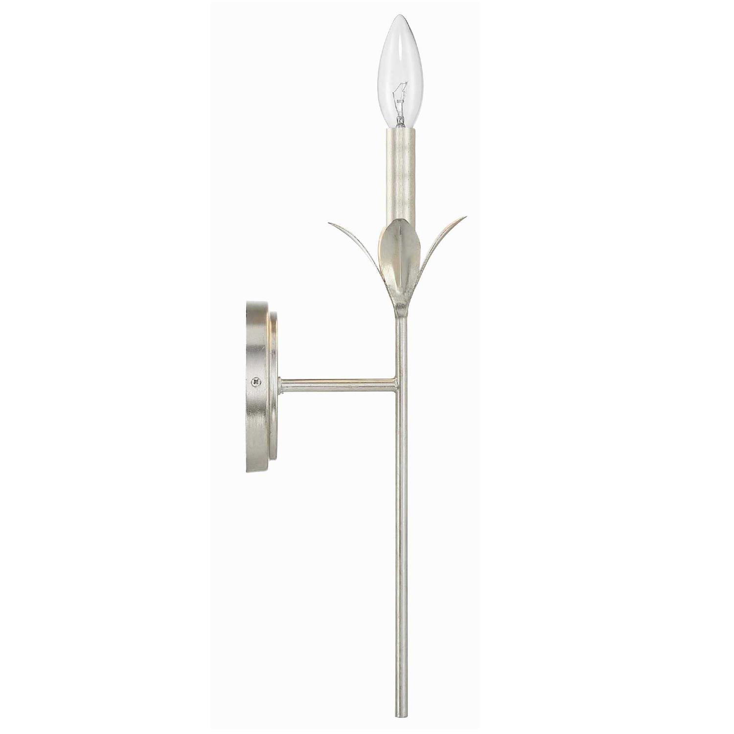 Alternative view of Crystorama Broche 1 Light Wall Mount 531