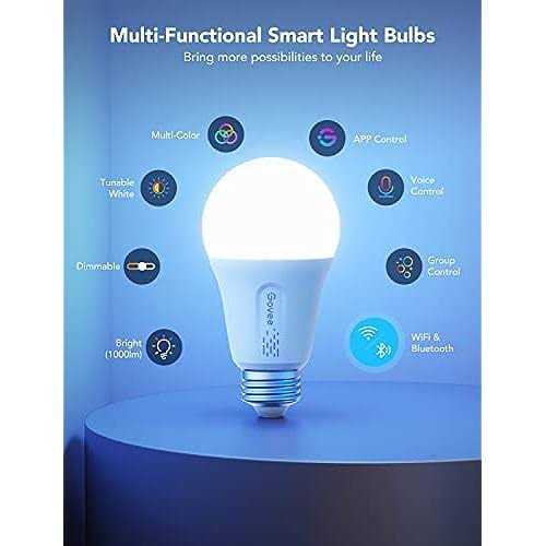 Govee Smart A19 LED Light Bulbs - Image 5