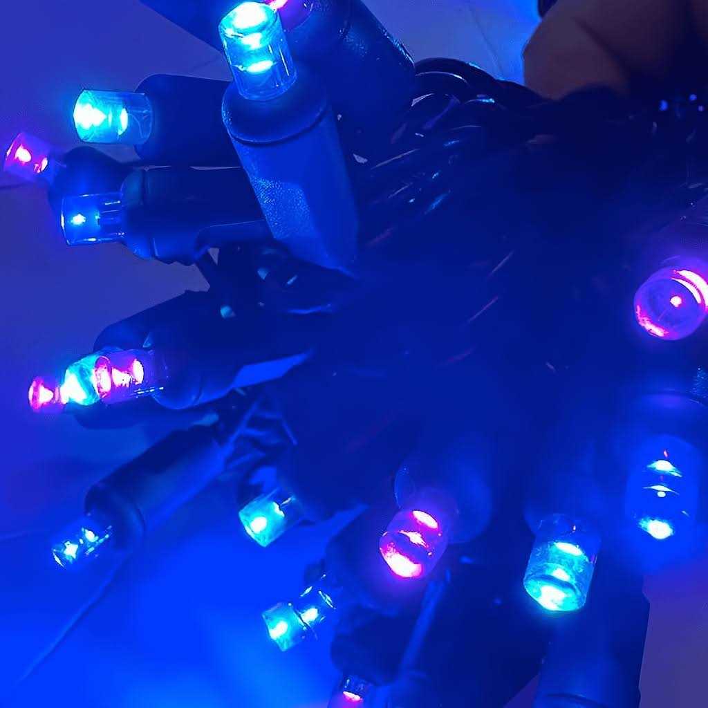 ColorSplash 5mm Multicolor LED Christmas Lights