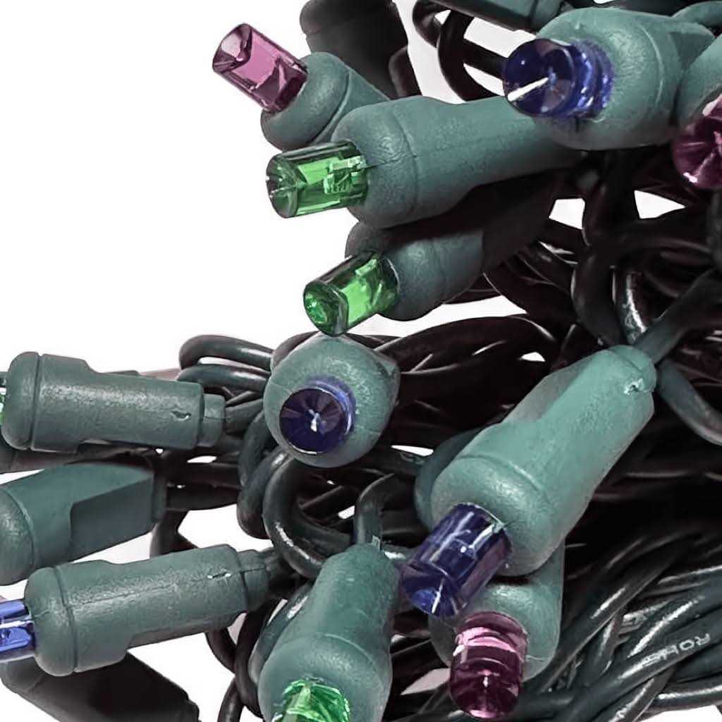 Alternative view of ColorSplash 5mm Multicolor LED Christmas Lights