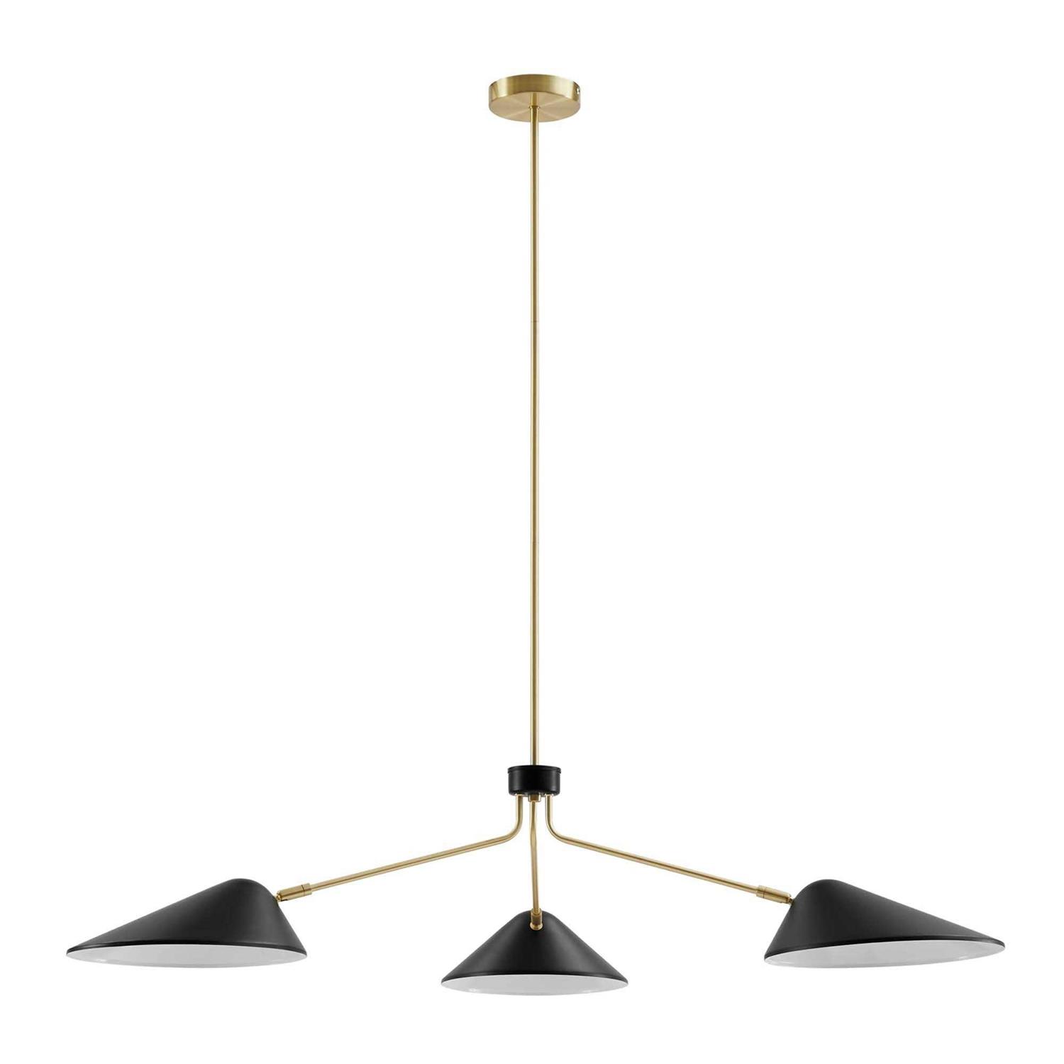 Modway Journey 3-Light Arm Pendant - Image 4