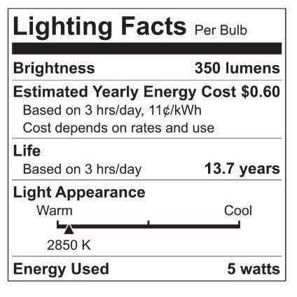 GE 4pk Reveal A19 LED - Image 4
