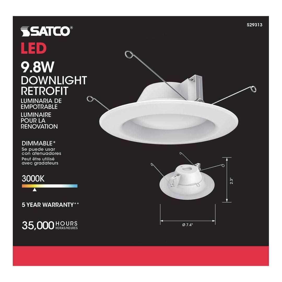 Satco LED Downlight Retrofit S29313 - Image 2